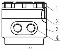 一種電磁流量計傳感器接線盒結構特點